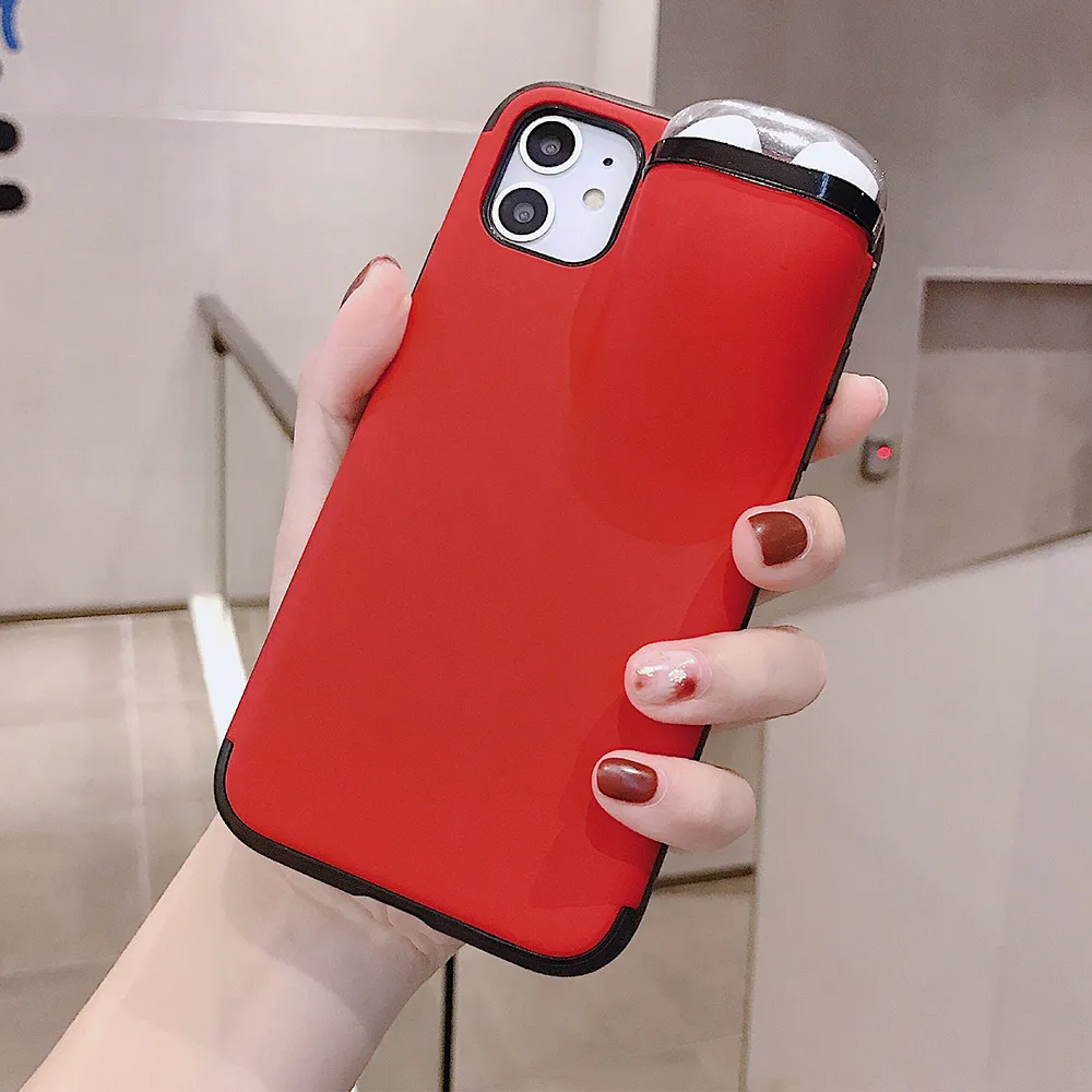 Чехол KISS беспроводной Bluetooth ушной чехол для телефона iPhone 11 Pro Max XS MAX X XR 8 7 6 6S Capinha |
