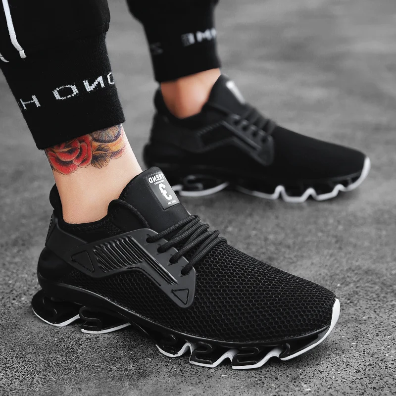 Мужская модная дышащая обувь Лидирующий бренд Удобные кроссовки Повседневная