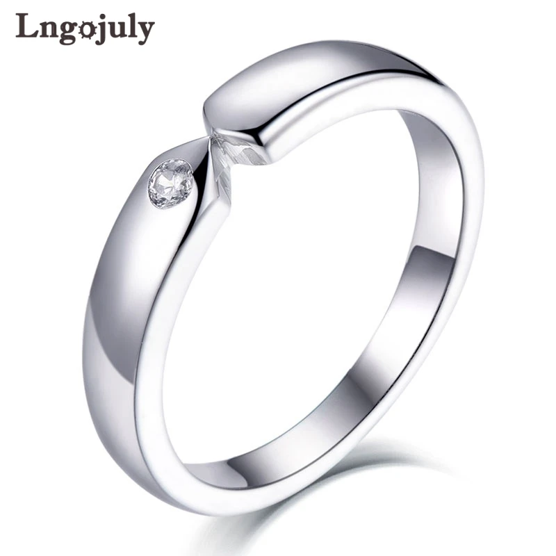 

FIne Jewelry Women Ring 925 Sterling Silver Ring Zircon Rings Noble Jewelry Accessories Finger Ring For Lady Party Jewelry Gifts