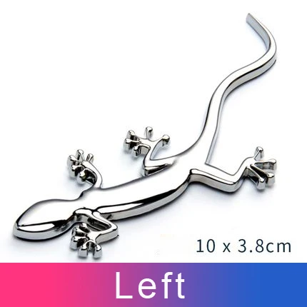 

3D Ящерица Геккон Автомобильная наклейка высечки наклейка бампер наклейка для окон, автомобилей, ноутбуков удача наклейка в форме геккона украшения