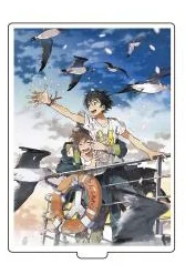 Аниме Umibe no Etranger Chibana Mio Hashimoto Shun фигурка на акриловой подставке модель пластина