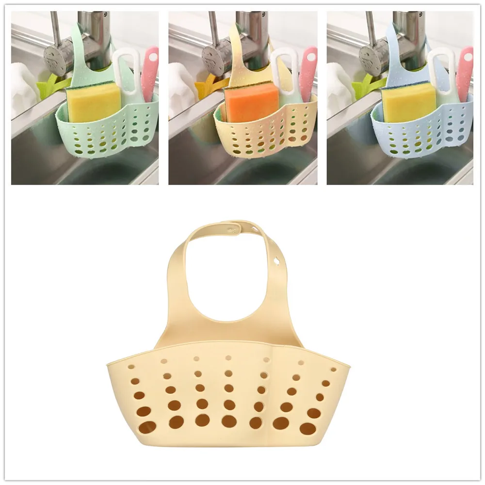 

Suspended Sponge Basket For Kitchen Sink And Bathroom, Portable Drain Basket For Household And Kitchen, Bathroom Tool Sink Rack