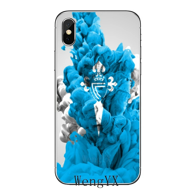Для iPhone XR X XS Max 8 7 6s 6 plus SE 5s 5c 5 iPod Touch испанский футбольный клуб celta de vigo аксессуары чехол для телефона - Цвет: celta-de-vigo-A-01