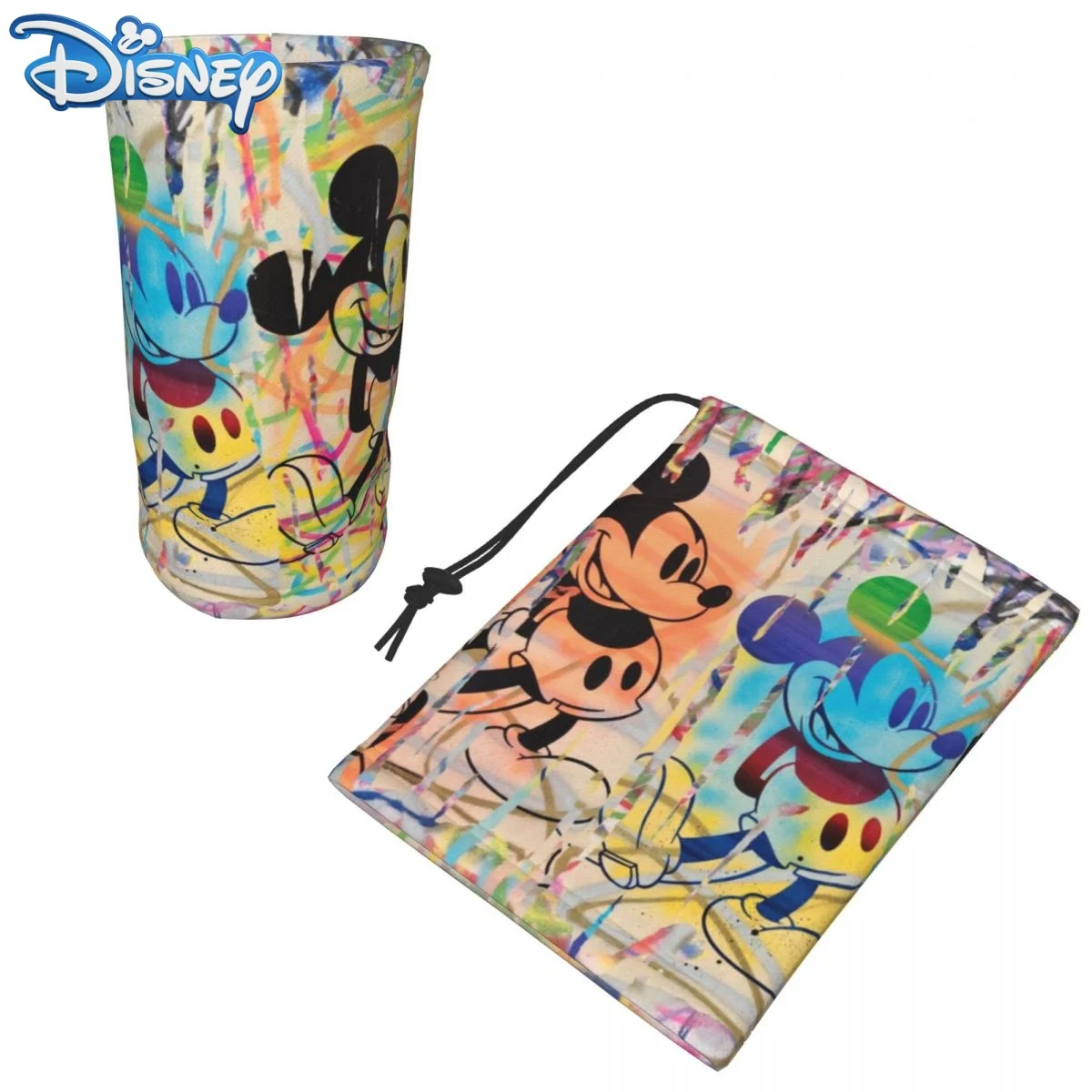 

Disney Mickey Children scarf winter kid Headband Magic Scarf Neck Fleece Warm Cover Half Face Guard Tube Scarves Bandana buff