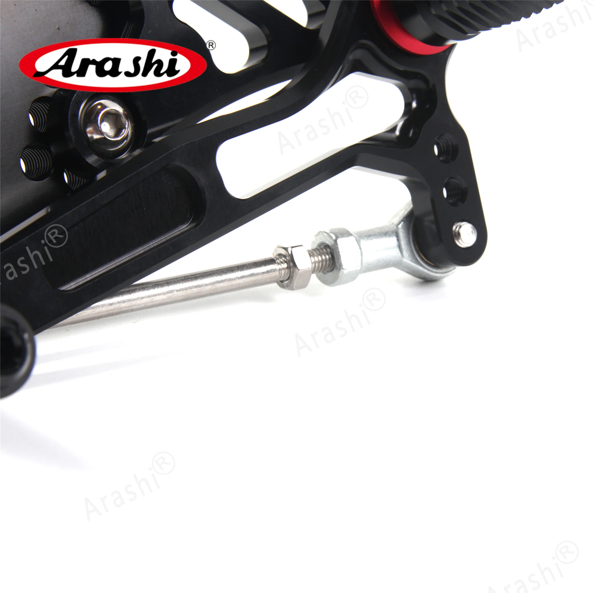 Arashi для YAMAHA MT03 MT25 2015-2018 Non-U.S.model CNC Регулируемые подножки ног колышки всадника