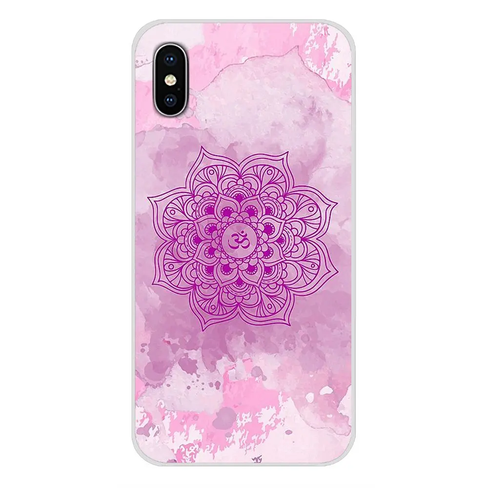 Цветочный Om Yoga Hindu Aum om yaga для Samsung A10 A30 A40 A50 A60 A70 M30 Galaxy Note 2 3 4 5 8 9 10 PLUS Аксессуары