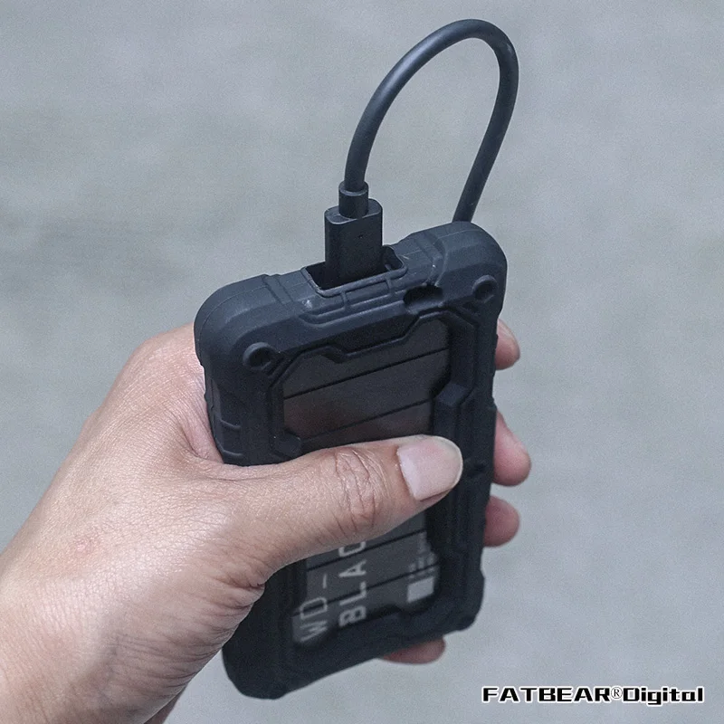 [Для Western Digital WD_BLACK P50 игровой диск SSD мобильный жесткий диск] FATBEAR тактический