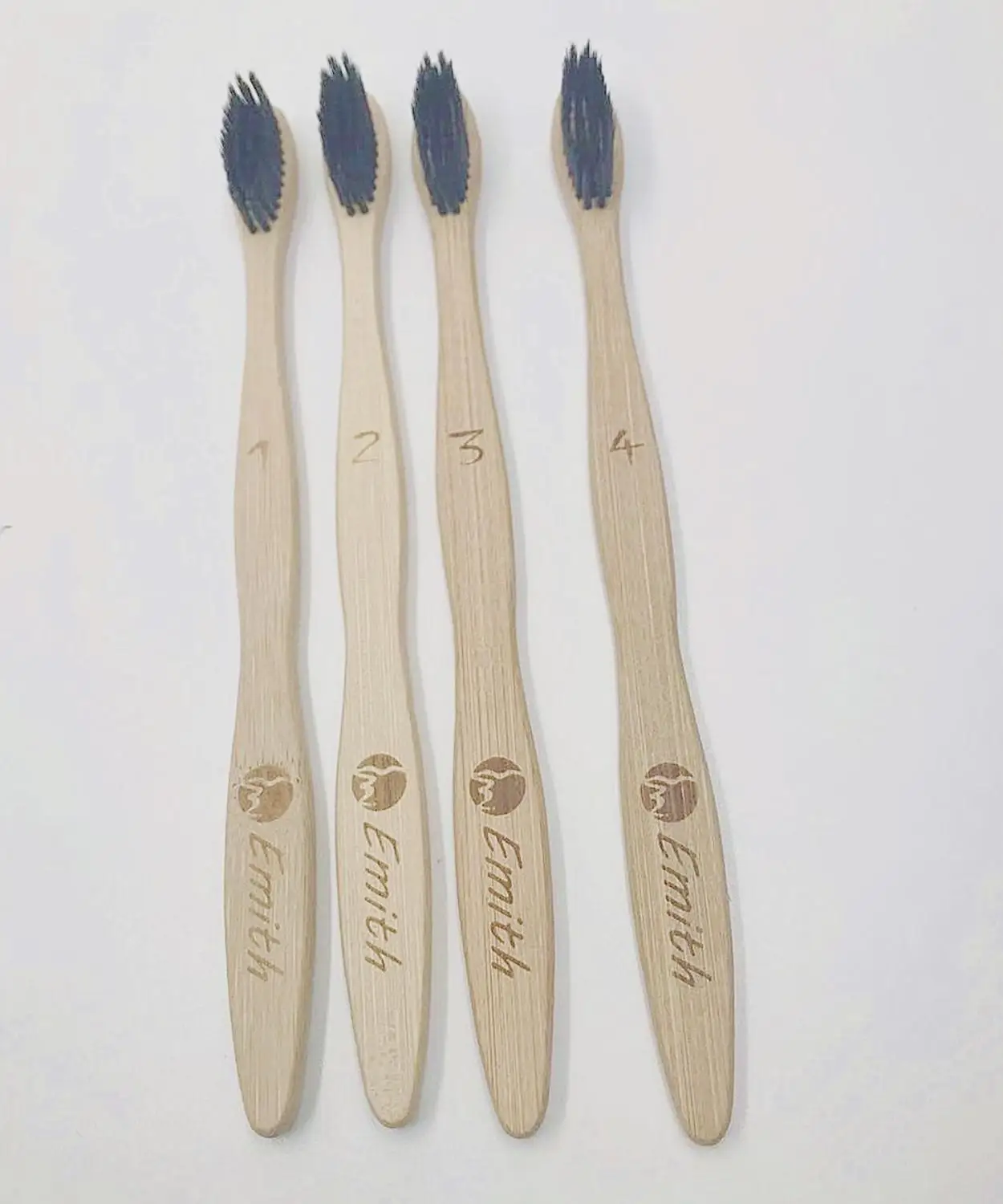 

20pcs Eco Friendly Bamboo Travel Toothbrush Replacement Heads Bamboo Toothbrush Bamboo Handle Toothbrush Toothbrush Case