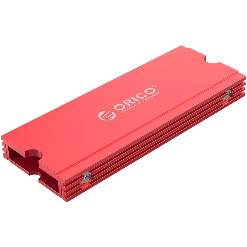 ORICO теплоотвод радиатор алюминиевый SSD Охлаждающий радиатор для M.2 NVME NGFF 2280 PCI-E радиатор SSD кулер - Цвет лезвия: Red