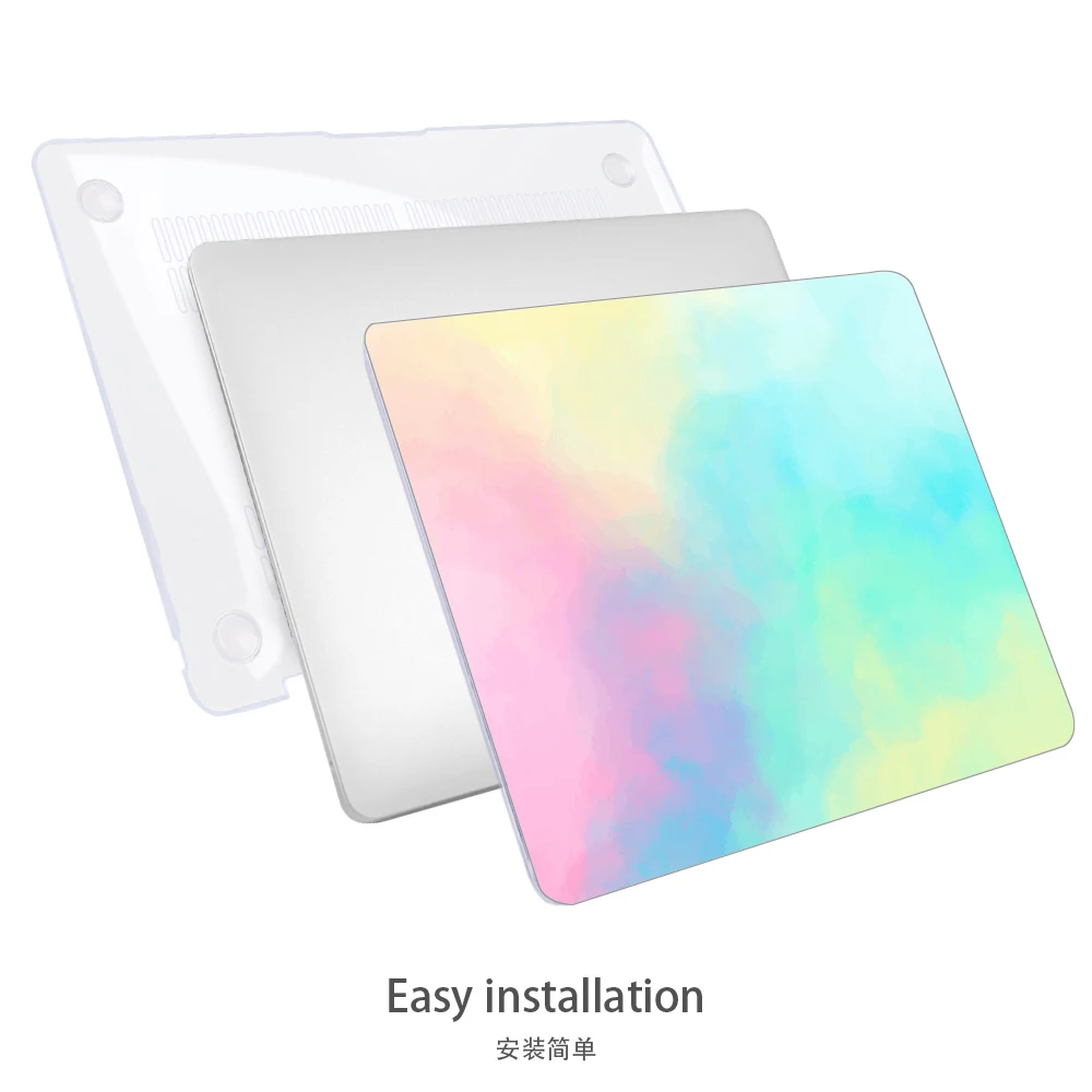 Чехол пастельного цвета для ноутбука Apple MacBook retina Air 12 13 3 новый Pro 15 4 16 дюймов |