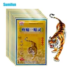 8 намоток Tiger с Blam медицинские пластыри на плечо артрита боли в суставах обработки облегчения Традиционный китайский травяной медицины патч C1590