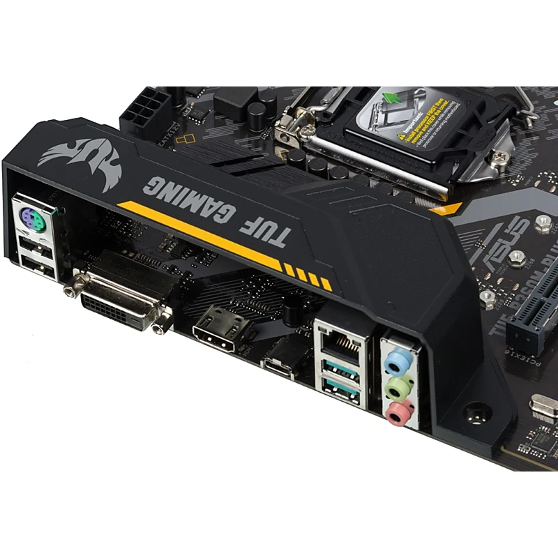 Материнская плата Asus TUF B360M-PLUS GAMING Soc-1151v2 Intel B360 4xDDR4 mATX AC`97 8ch(7.1) GbLAN+ | Компьютеры и