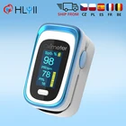 Пульсоксиметр OLED портативный, прибор для измерения пульса и уровня кислорода в крови, с зажимом для пальца пульсоксиметр на палец пульсометр оксиметр пульсиметр пальчиковый пульсиксометр пальчиковый пульсометр датчик