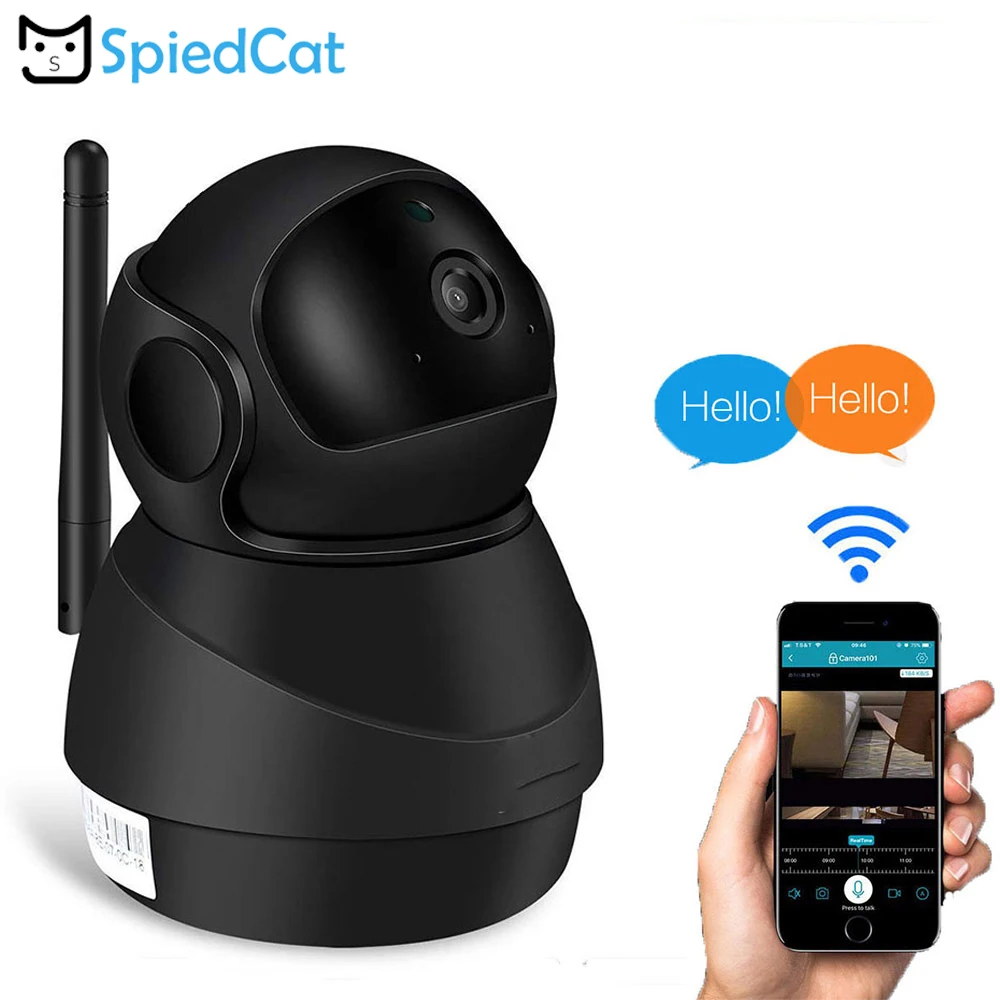 1080P беспроводной WiFi IP CCTV ночное видение Обнаружение движения двухсторонняя аудио
