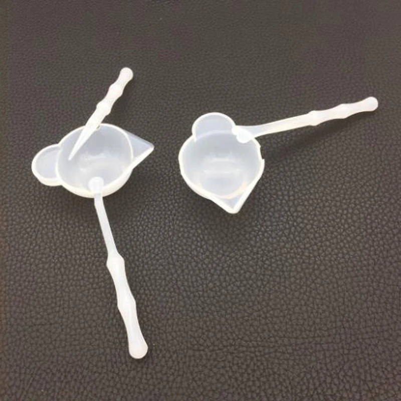 

Measuring Mixing cup Stirrers Casting Transparent Spoon Tools Silica Gel