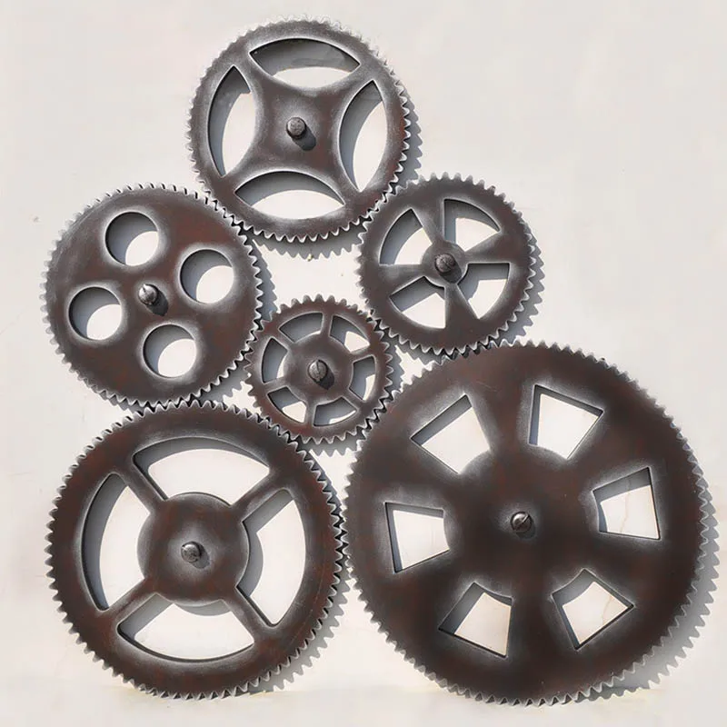 Винтажная деревянная Экипировка настенное искусство промышленное античное