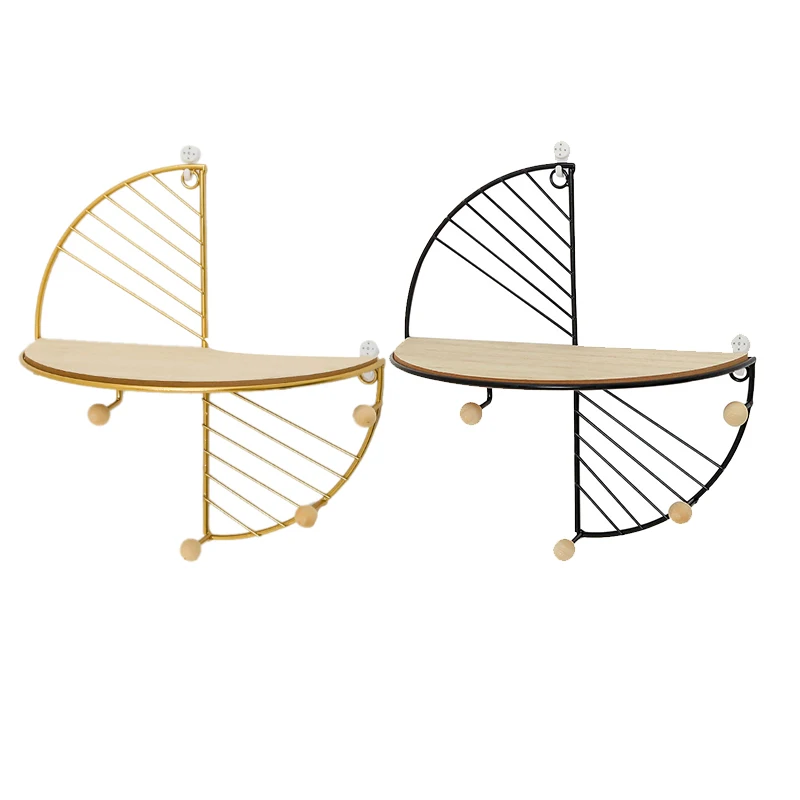 

Wall Hanging Storage Rack Office Home Iron Art Creative Storage Shelf