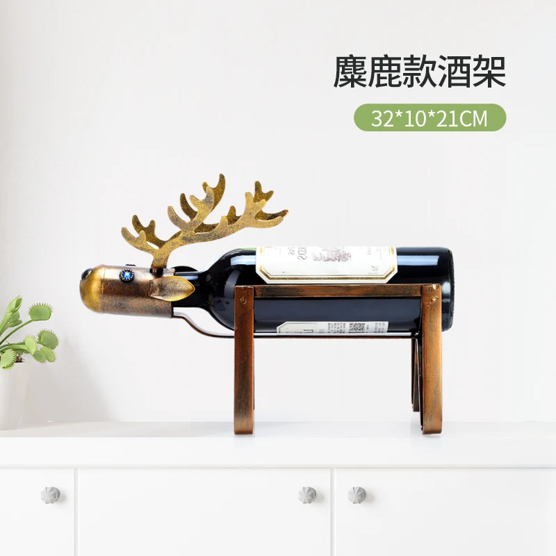 

European creative wine modern small decoration wine personality rack decoration cabinet decoration