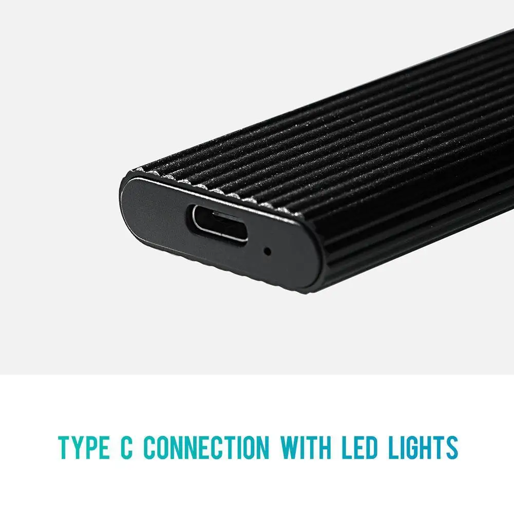 

New Arrival M2 NVME PCIe SSD Hard Disk Case Enclosure USB Type-C GEN2 Adapter 3.1 M.2 Wholesale To Key Q4P7