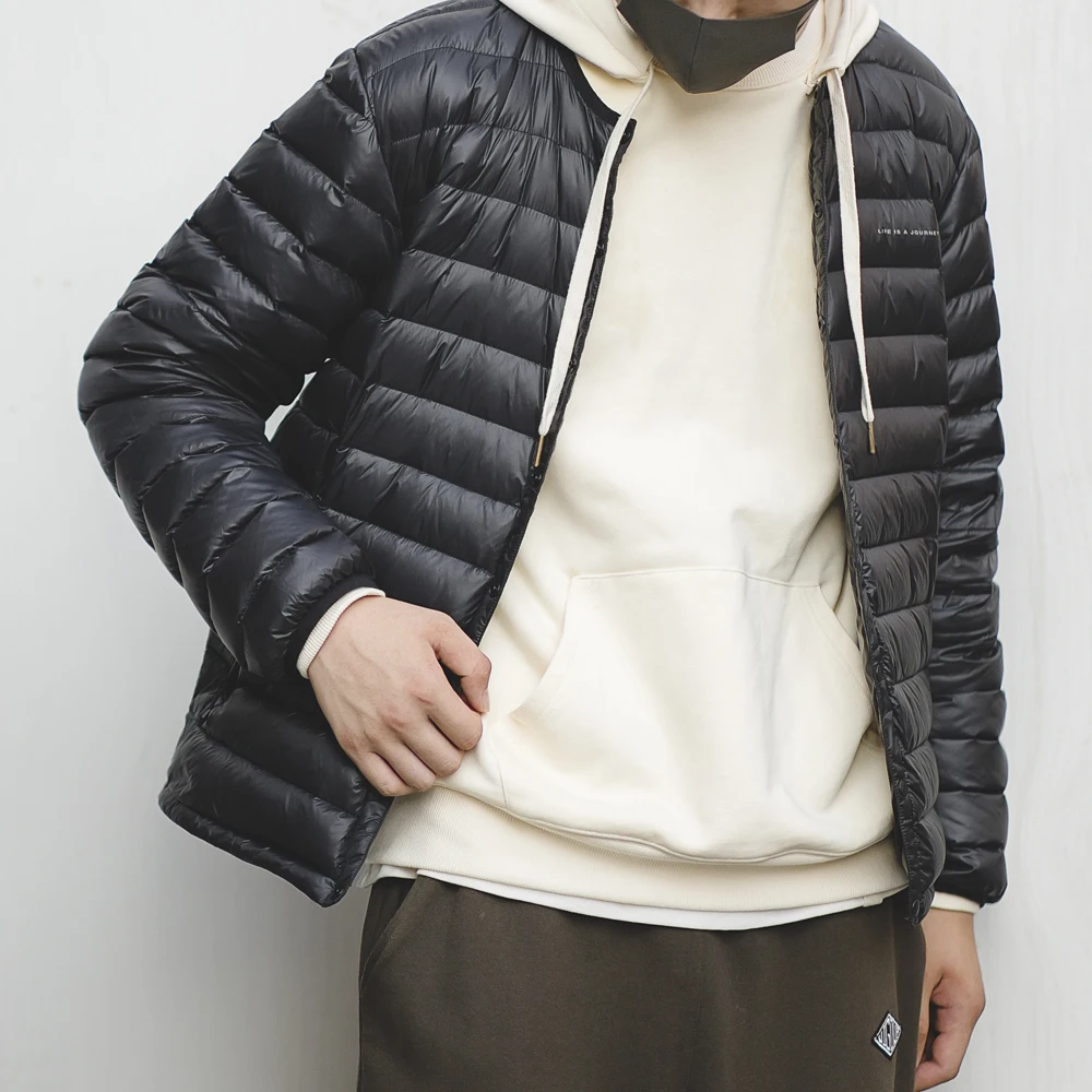 Мужские куртки MADEN пуховое пальто для мальчиков на осень теплый мужской