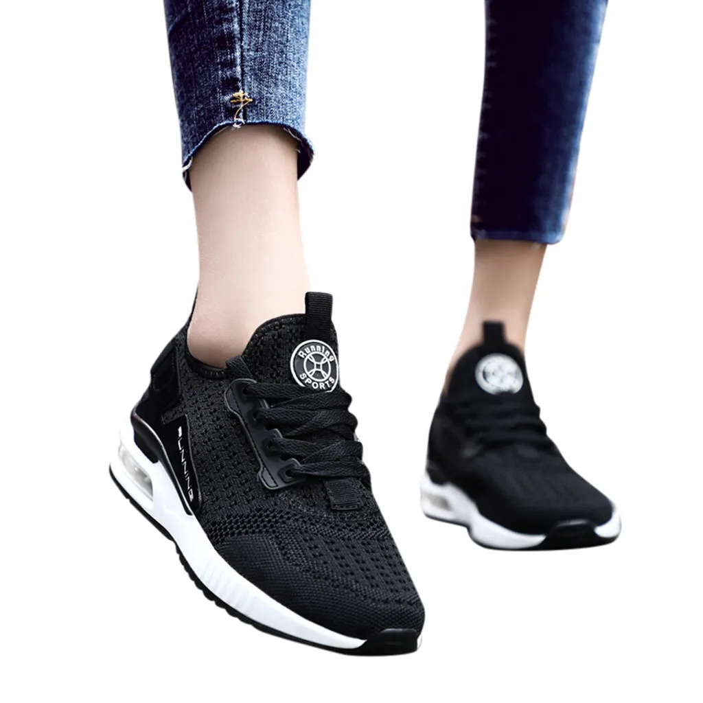 SAGACE Shoes New Fashion Couple Woven Breathable Sneakers Lightweight Comfortable Breathable Walking Casual Shoes J13