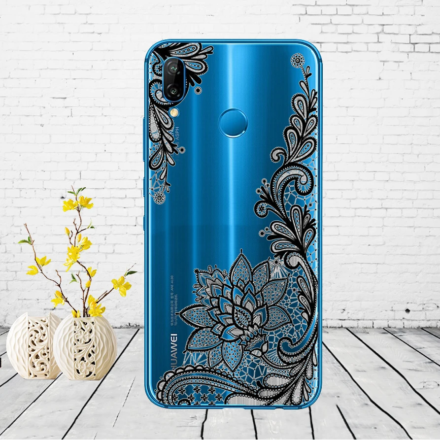 Huawei P20 Lite чехол 5,84 дюйма huawei P20 Lite мягкая резина, термопластичный полиуретан силиконовый чехол для телефона huawei P20 Lite чехол для сумки