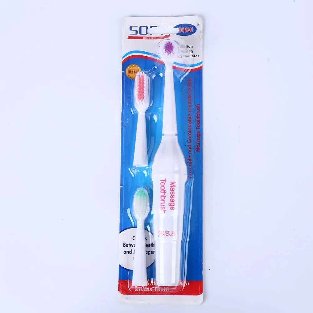 shuandanyashua Sonic ool Новинка 051B ультра звуковая электрическая зубная щетка USB перезаряжаемая зубная щетка с 4 запасными головками DuPont - Цвет: shuandanyashua