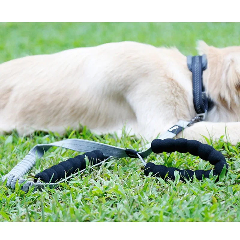 Elastic Dog Leash Reflective Stripe Long Pet Rope Belt Nylon Lead Running Durable Products | Дом и сад