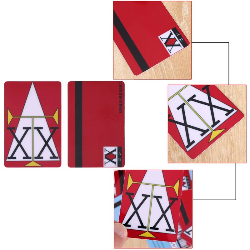 

Anime Hunter x Hunter License Card Sticker Personality Cartoon Peripheral Cosplay Props