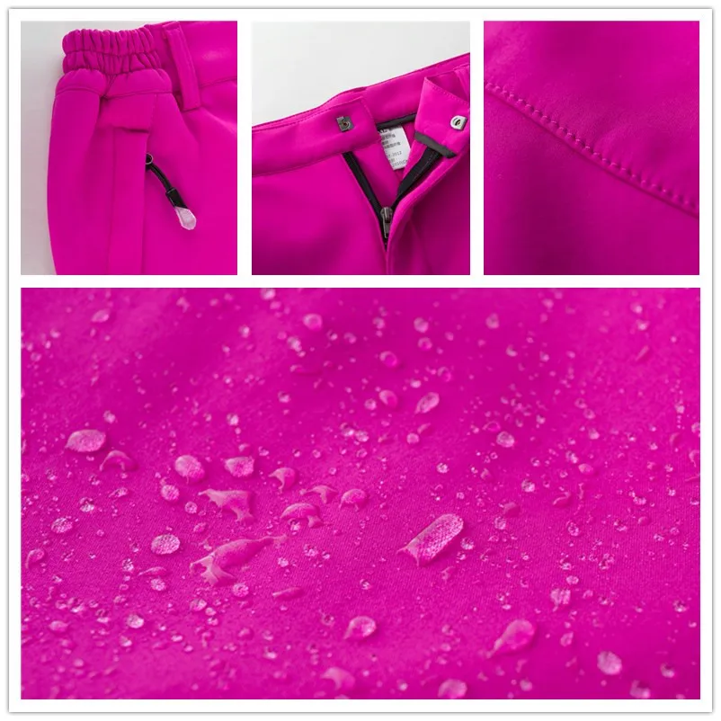 Женские флисовые брюки для активного отдыха на осень/зиму|Походные штаны| |