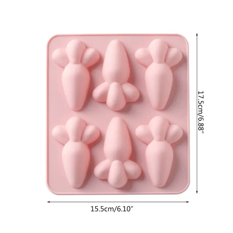 Симпатичная форма для торта в форме моркови антипригарная посуда выпечки кексов гаджеты выпечки|Формы