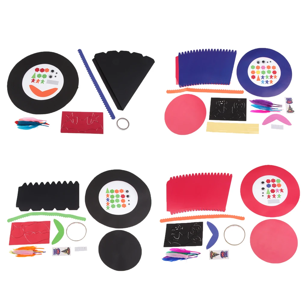 

Halloween Hat Kit Paper Craft Halloween Party Supplies for Kids