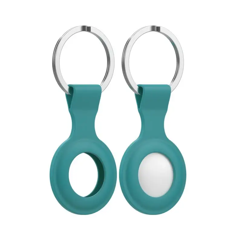 

New For Apple Airtag Case Silicone Protective Sleeve Cover Keychain Airtags-tracker 1PC Silicone Case For Airtags Accessories