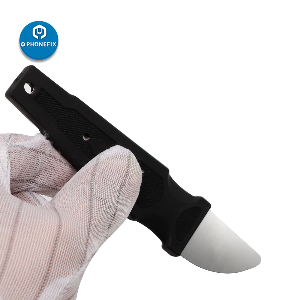 Металлическое лезвие DIY открытие инструментов Съемник элементов с лезвием и