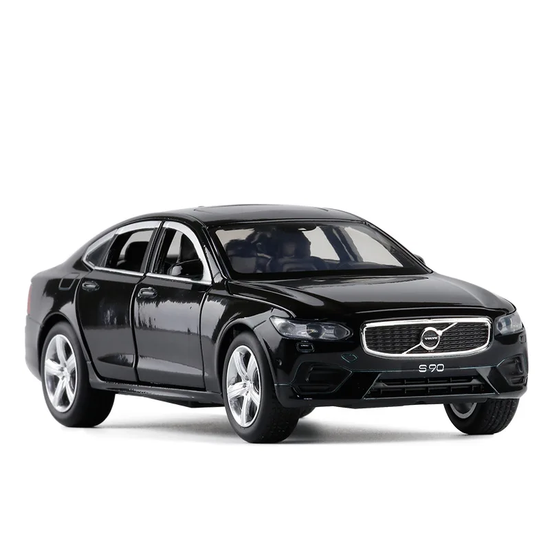 Изысканный подарок 1:32 модель VOLVO S90 из сплава имитация литого под давлением звука