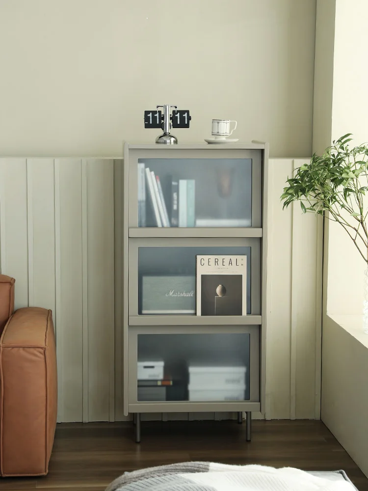 

Современный минималистичный шкаф для журналов GY, скандинасветильник светлый Роскошный Многофункциональный книжный шкаф для хранения, узк...