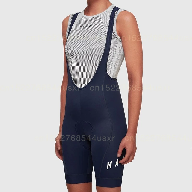 Женские шорты для велоспорта Team MAAP спортивные из полиэстера с подкладкой лайкры