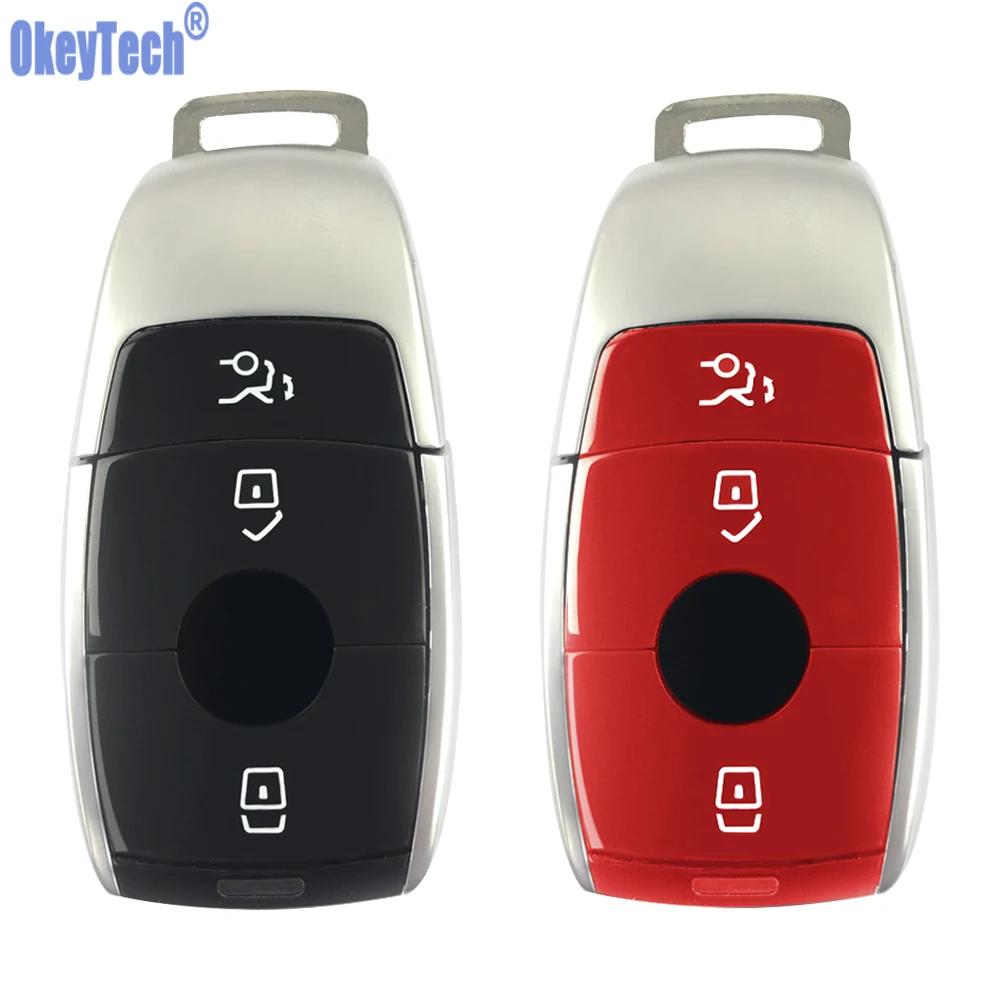 OkeyTech Smart Key Shell для M-ercedes Benz 2017 E Class W213 2018 S Remote 3 кнопки Автомобильный ключ