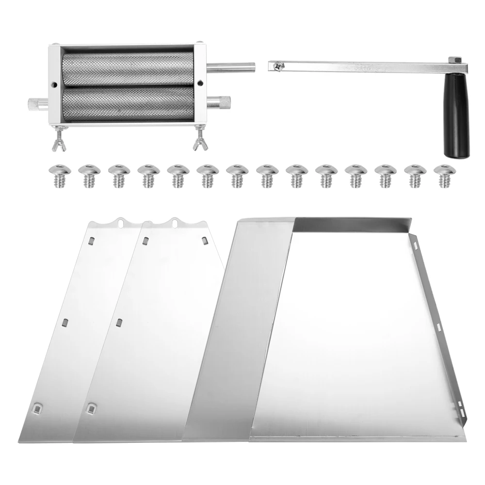 2022 Newest Stainless Steel 2 Rollers Mill Grinder Processors Manual Malt Corn Grain Crusher For Homebrew Wholesale&ampDropshipping |