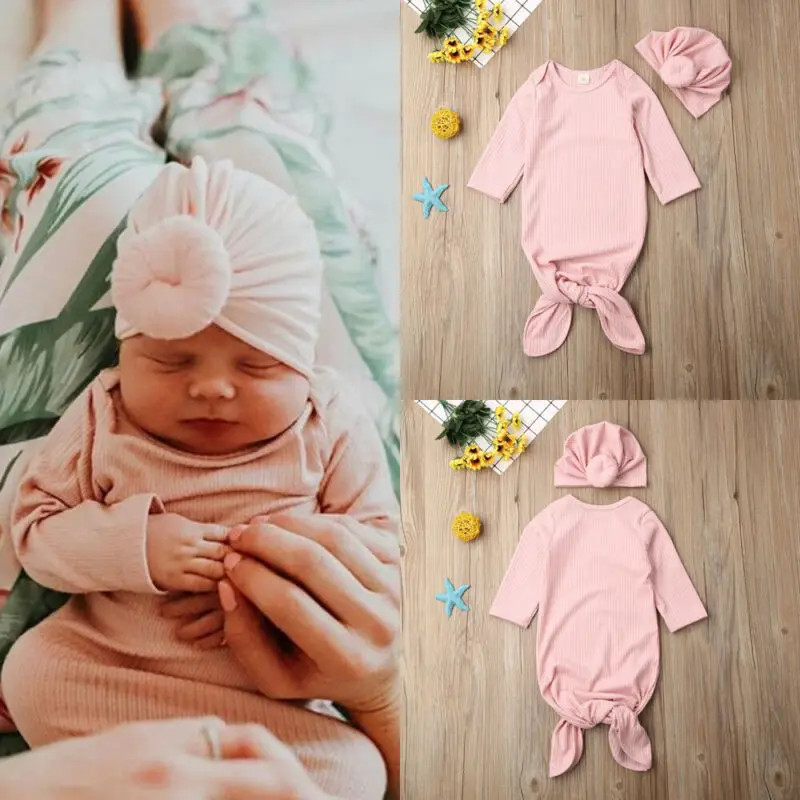 Комплект из 2 предметов в полоску с рисунком для новорожденных одежда малышей