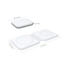 Магнитное беспроводное двойное зарядное устройство Mag для Apple iPhone 12 Mini 11 Pro X XS Max, быстрая зарядка для Airpods Pro Watch, оригинал