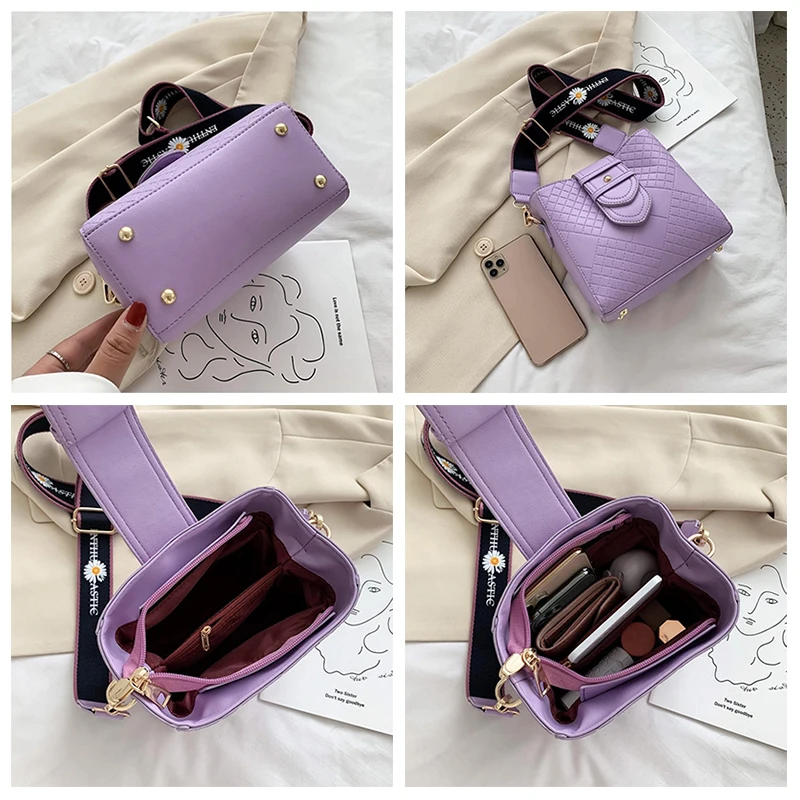 Мини-Сумки из искусственной кожи Модные Lingge сумки через плечо для женщин 2020 новые