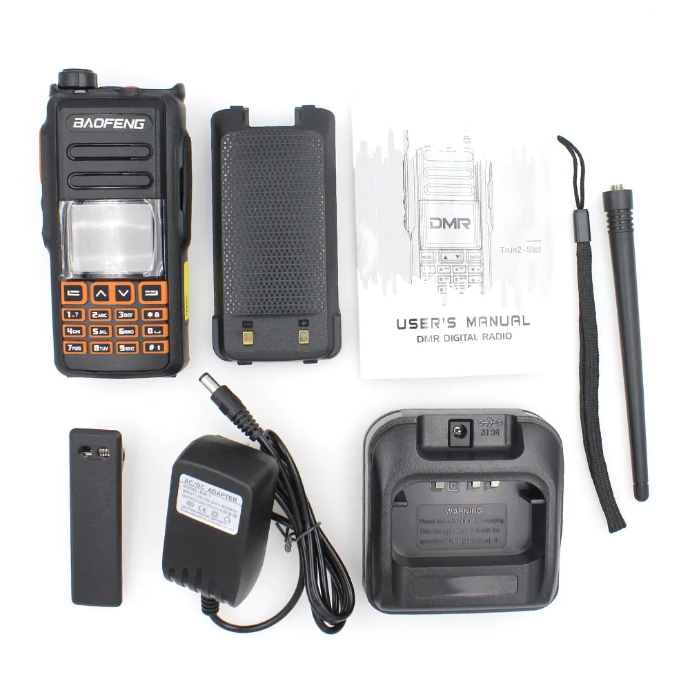Baofeng Радио DM-760 gps двухдиапазонный Tier 1& 2 Tier II Dual Time slot DMR цифровой аналоговый рация