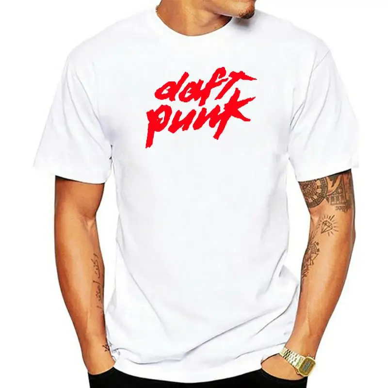 

Новинка, летняя футболка reprint Daft Punk Living Summer Tour 2006, винтажный Размер