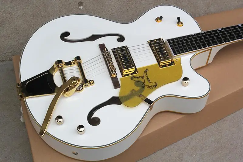 Новое поступление Китай джазовая гитара роскошная греческая электрическая 6120