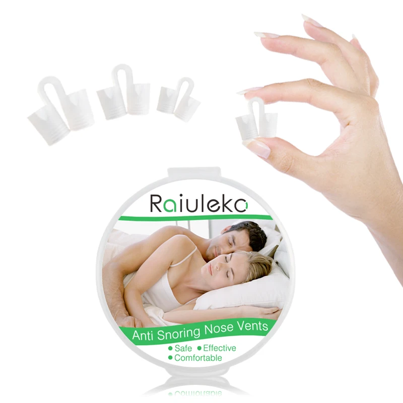 Мини силиконовый Анти Храп апноэ назальный расширитель стоп храп зажимы для носа