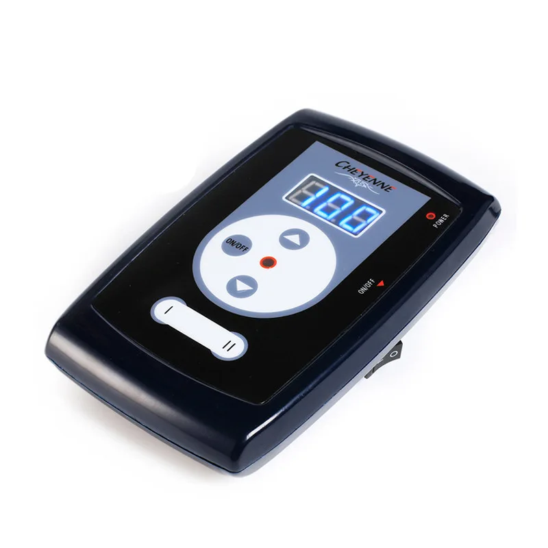 

Professional Tattoo Power Supply Easy Click Eyebrow Machine Gun 600D-G Digital Permanent Makeup Tattoo Power for Liner Shader