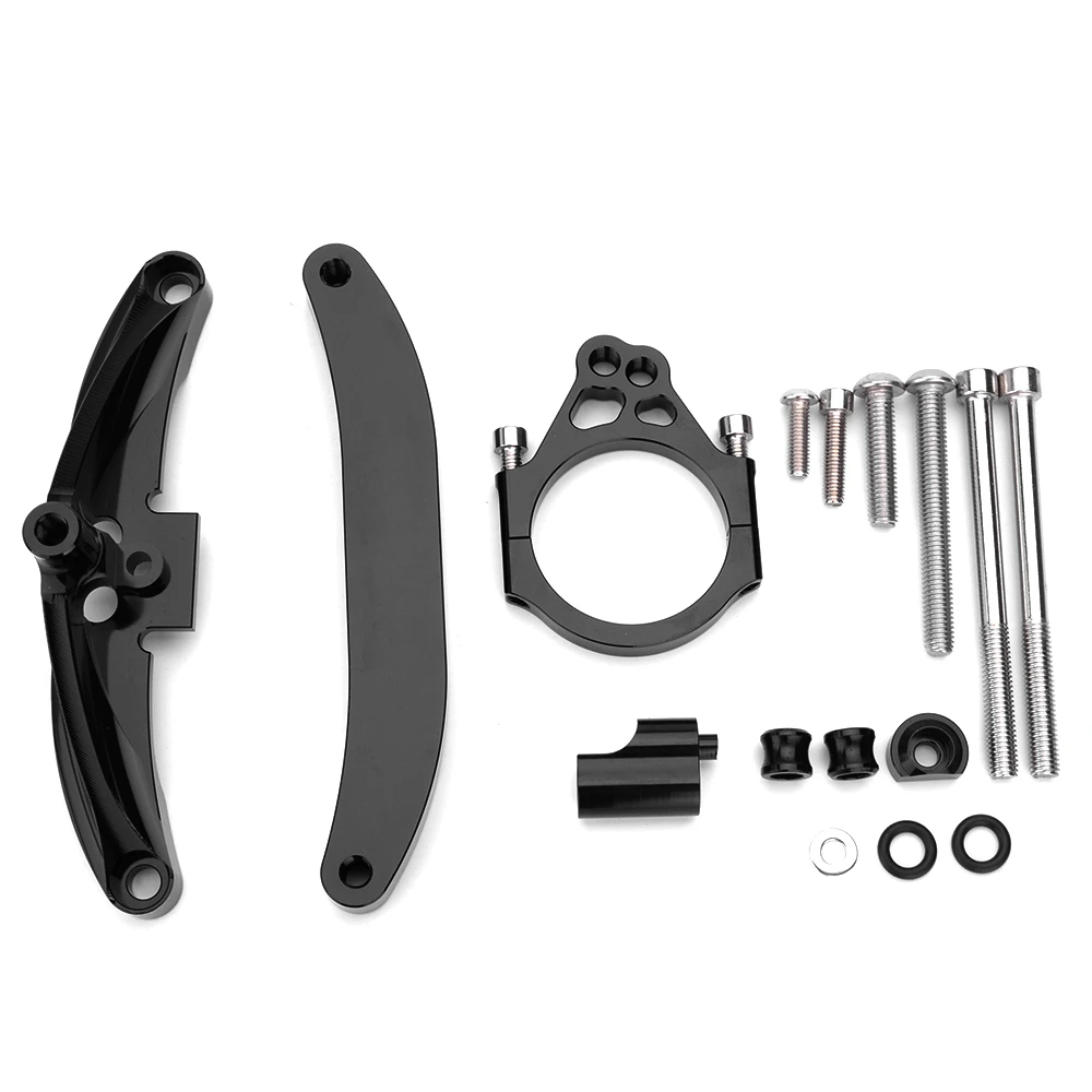 FREE SHIPPING For Yamaha FZ1 FAZER 2006-2015 CNC Motorcycle Steering Damper Stabilizer With Mounting Bracket Adapter Set | Автомобили и