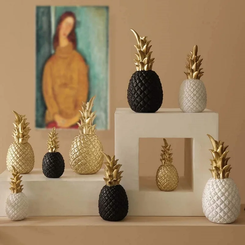 Скандинавская поделка из ананаса настольный орнамент креативное украшение в