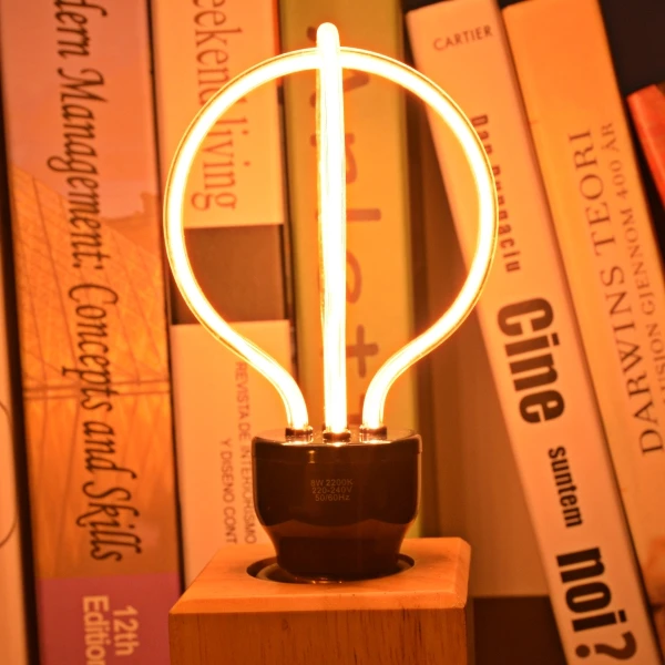 Soft Edison DR Ретро светодиодный светильник Эдисона 220 В, светодиодный мягкая нить, лампа E27, теплый белый светодиодный светильник, лампа для дома, лампа для промышленного украшения - Цвет: Soft Edison DR
